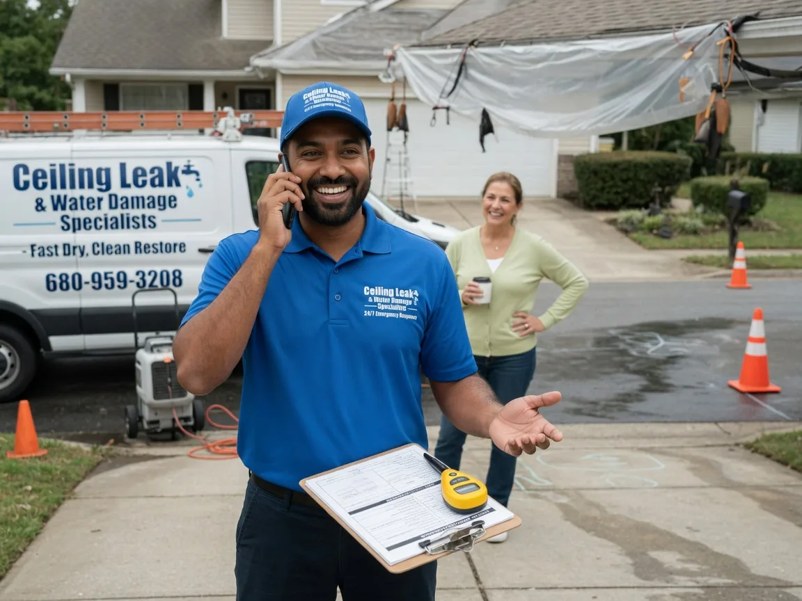 Ceiling Leak Cleanup Dora, MO FAQs